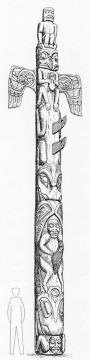 Totem Pole 1 (On Loan for Exhibit to YVR)