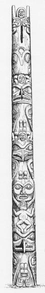 Totem Pole 2 (On Loan for exhibit to YVR)